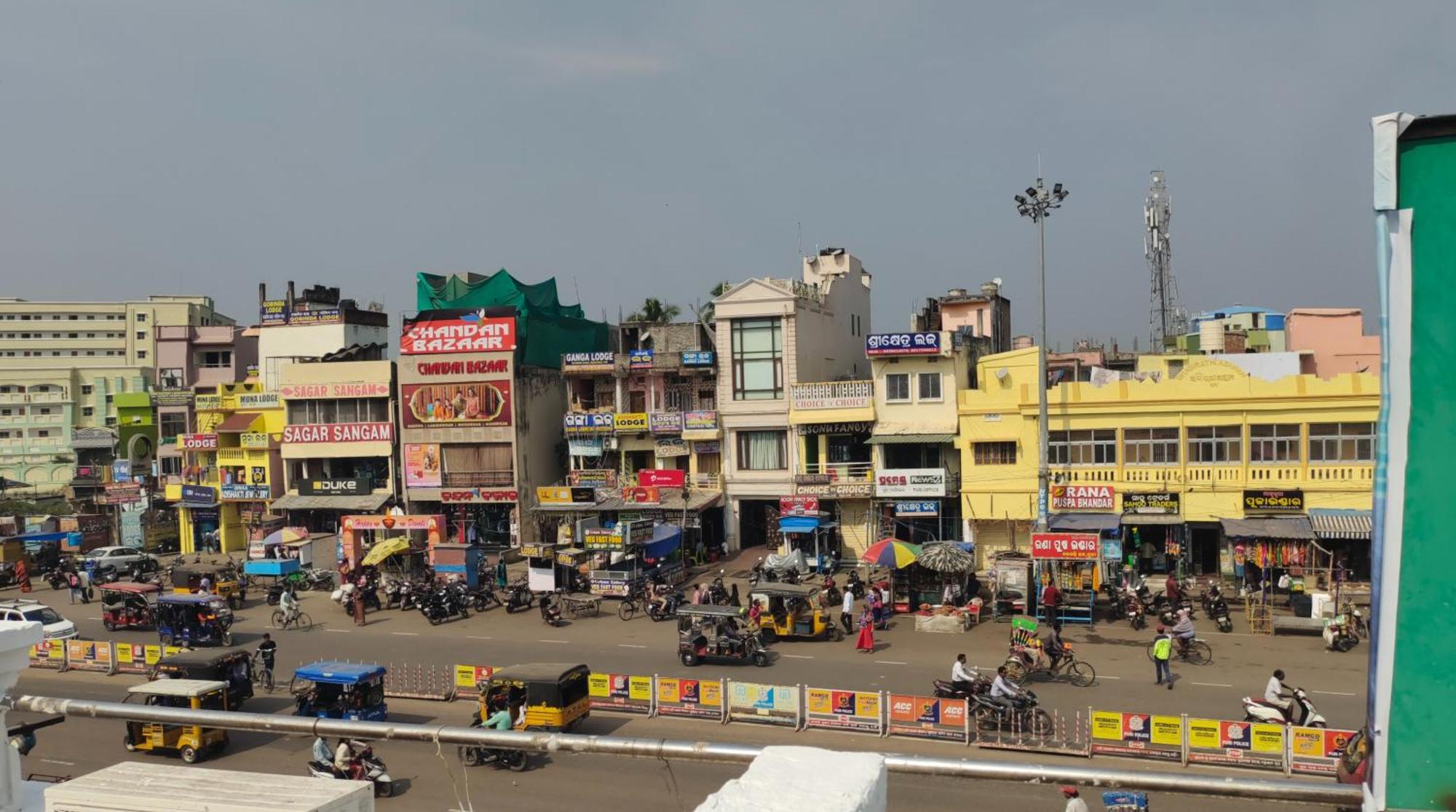 Hotel Tara Lodge Grand Road Puri - Near Jagannath Temple - Best Location المظهر الخارجي الصورة